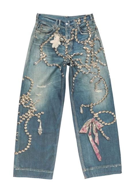 loose fit jeans 1981 unise blue ACNE STUDIOS | CK0135AUZ